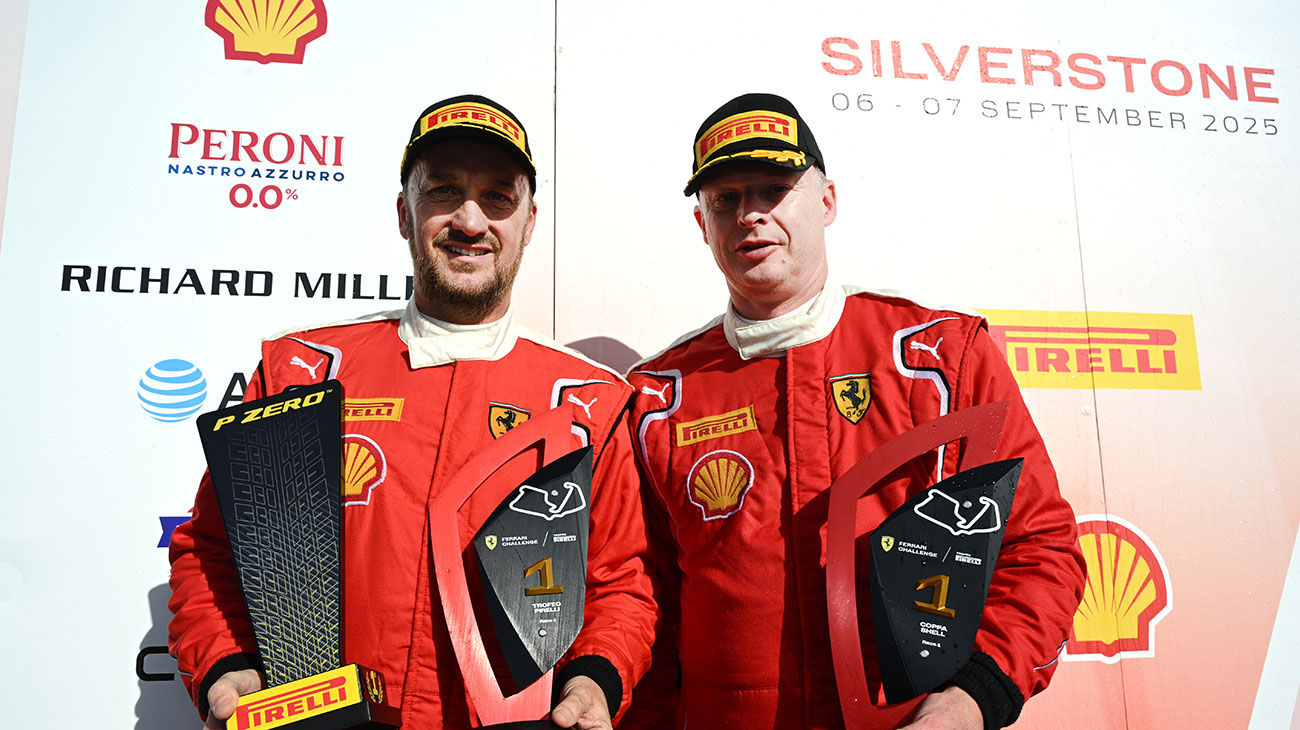 Voices from the podium of race 1 at Silverstone