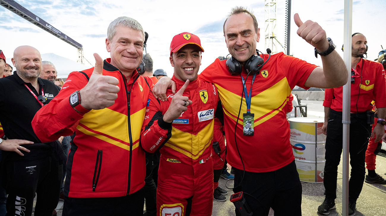 An historical day opens a new era in the World Endurance Championship, with pole position taken by Antonio Fuoco at the end of a qualifying session disputed with emotion by the entire Ferrari - AF Corse team