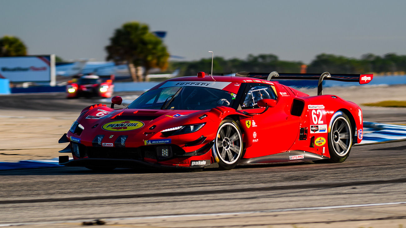 The 71st running of the 12 Hours of Sebring got underway at the historic circuit under warm and humid conditions.