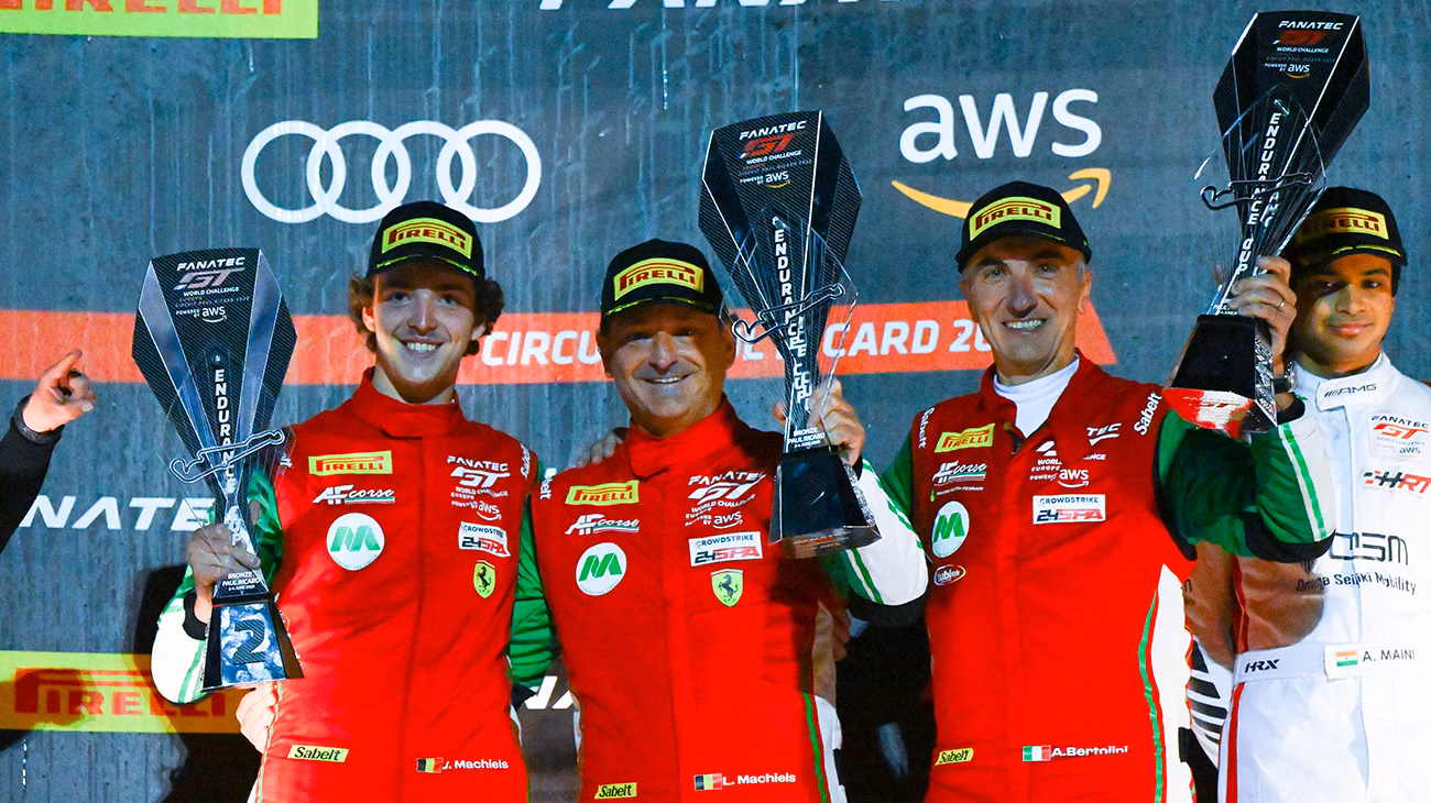 Ferrari says goodbye to the French circuit of Paul Ricard, the scene of the 1000 Kilometres, the second race of the GT World Challenge Europe - Endurance Cup season.