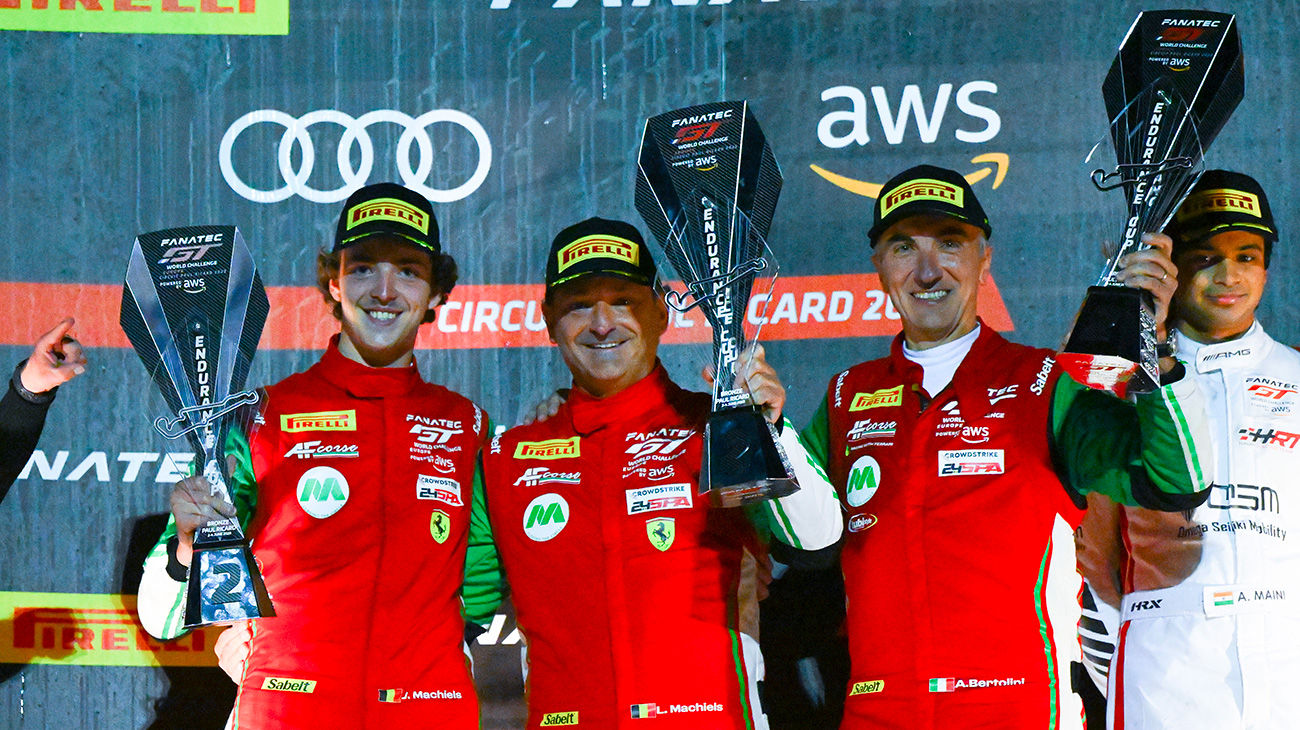 Ferrari says goodbye to the French circuit of Paul Ricard, the scene of the 1000 Kilometres, the second race of the GT World Challenge Europe - Endurance Cup season.