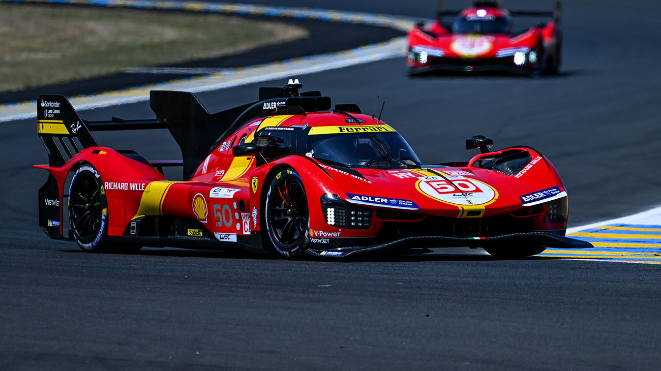 Ferrari 499Ps first and second in Le Mans qualifying