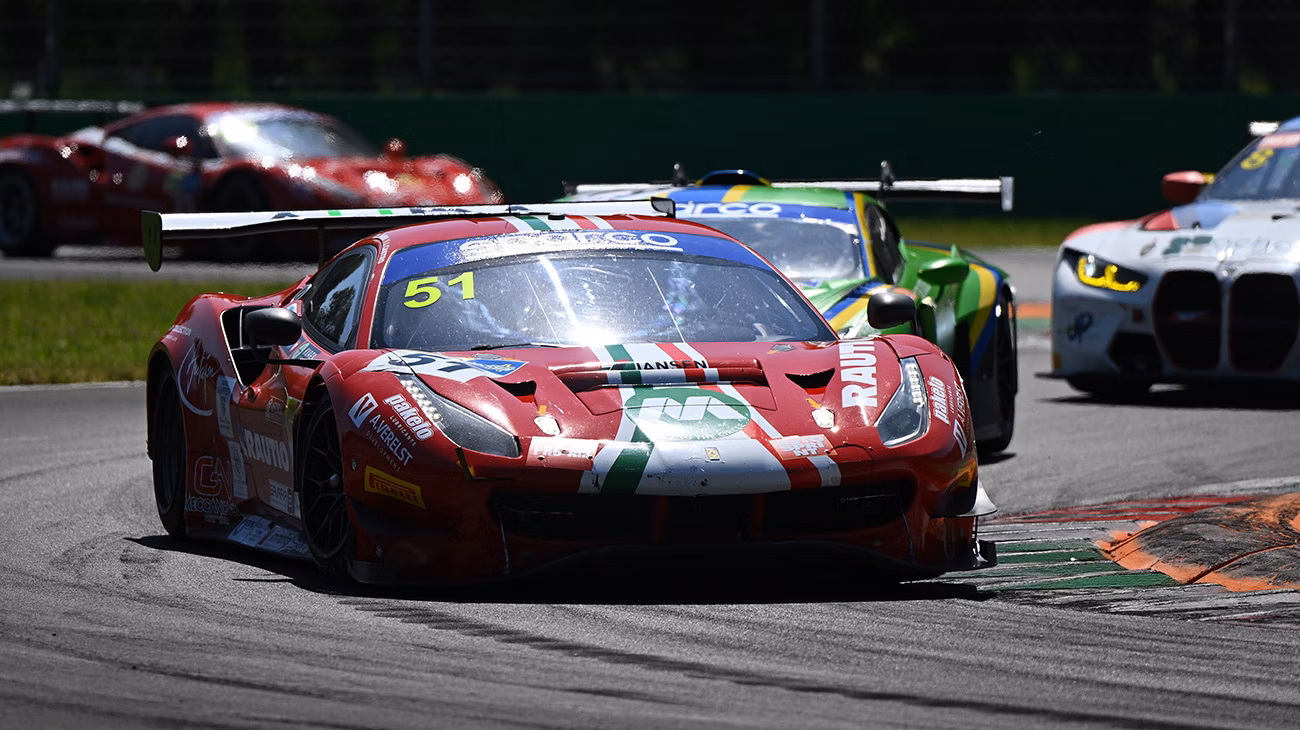 The greatest satisfaction for the Maranello manufacturer came courtesy of the drivers involved in the Sprint series of the Italian GT Championship at Monza this weekend, with triumphs in both the GT Cup races.