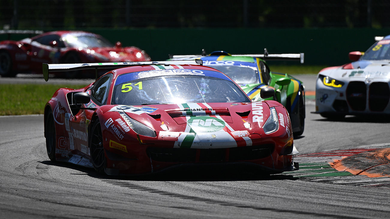 The greatest satisfaction for the Maranello manufacturer came courtesy of the drivers involved in the Sprint series of the Italian GT Championship at Monza this weekend, with triumphs in both the GT Cup races.