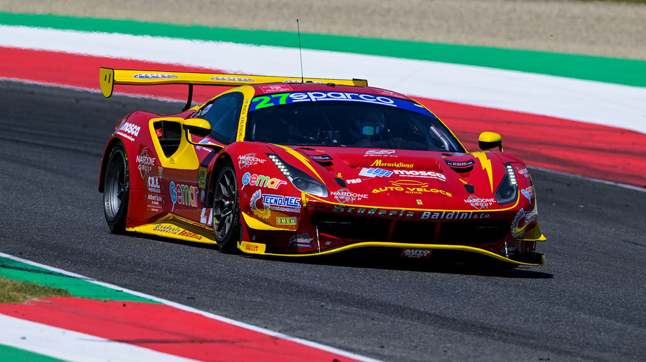 Ferrari 296 GT3 - Fisichella, Mosca