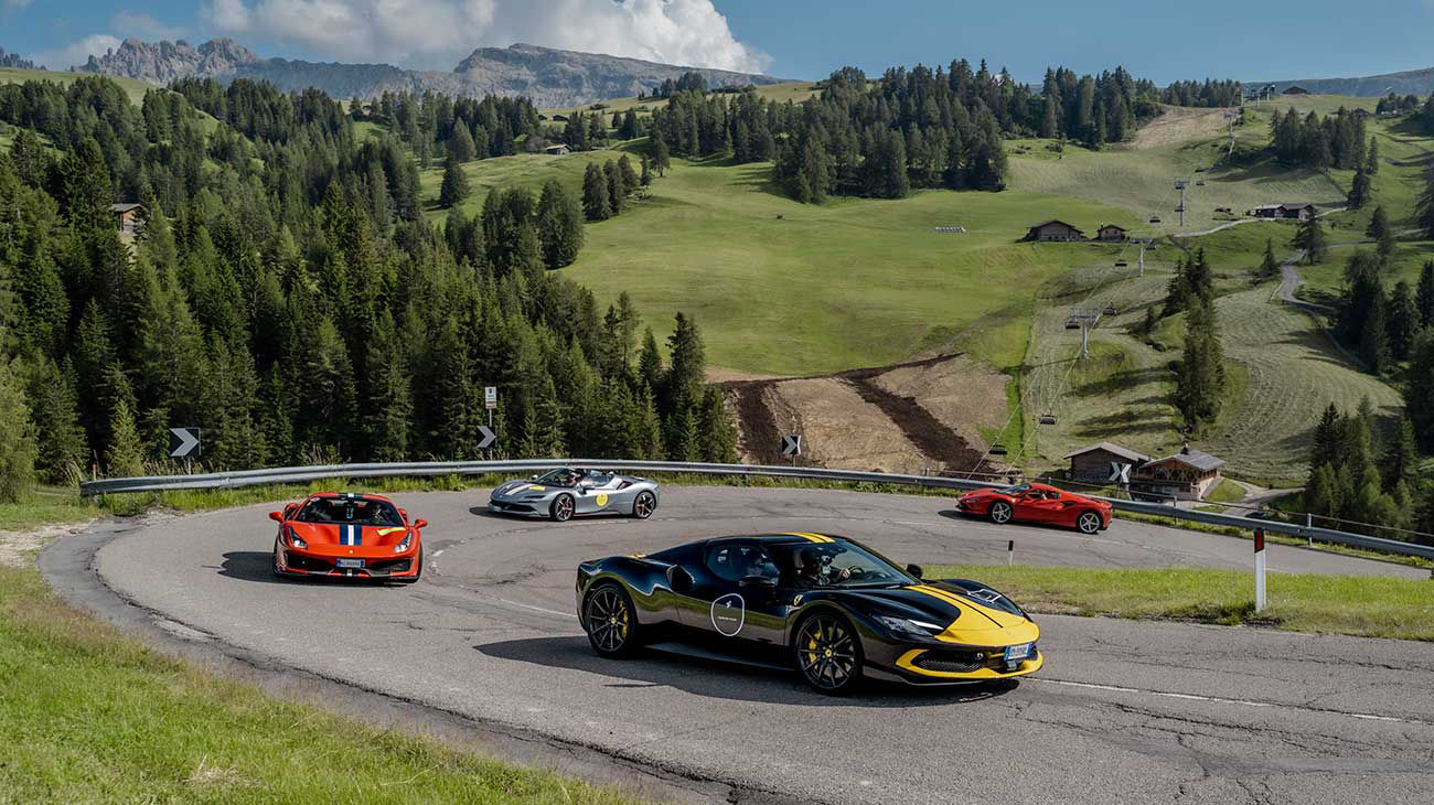 Ferrari Tour delle Alpi — TheSwitchbackClub