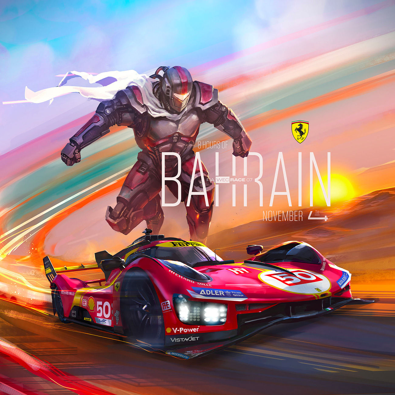 8 Hours of Bahrain by Alberto Dal Lago