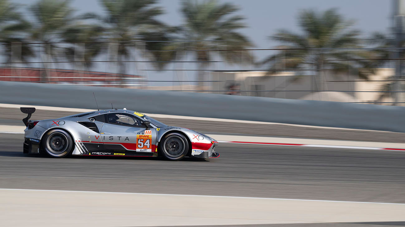 The 488 GTE’s epic run in the World Endurance Championship drew to a close with the AF Corse-run number 54 Ferrari, courtesy of the trio of Thomas Flohr, Francesco Castellacci and Davide Rigon, which completes the season in third place overall in the drivers’ standings thanks to a fourth-place finish in the 8 Hours of Bahrain.