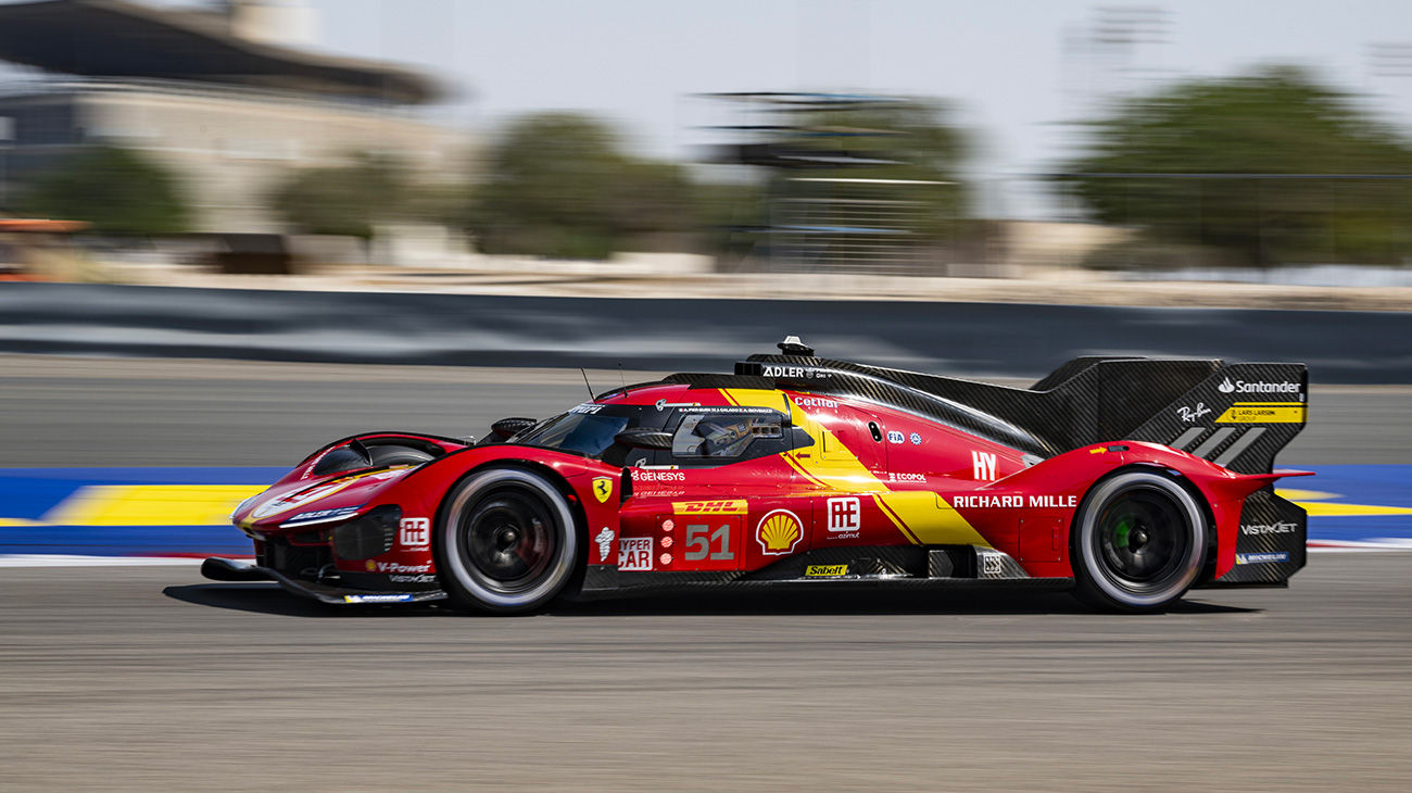 The Sakhir circuit in Bahrain hosted the rookie tests that traditionally wrap up the FIA World Endurance Championship season after the final race.