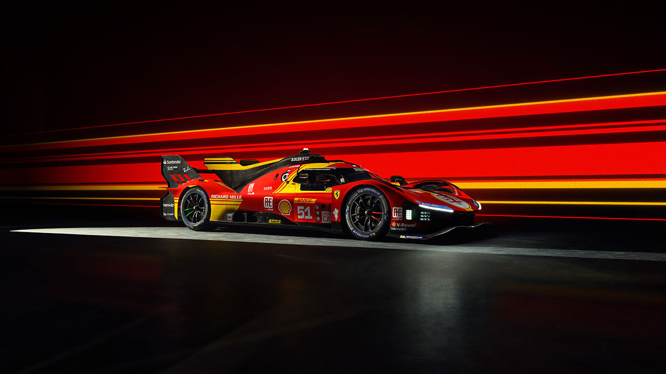 Ferrari marks the anniversary of the birth of Enzo Ferrari on 18 February 1898 with the unveiling of the livery of the 499P that will compete in the Hypercar class of the FIA WEC 2024.