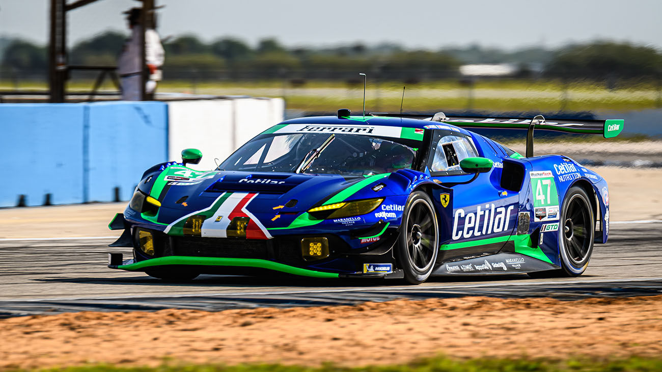 Ferrari posted the second-fastest time in GTD qualifying for Saturday’s 72nd running of the 12 Hours of Sebring, Round 2 of the IMSA SportsCar Championship.