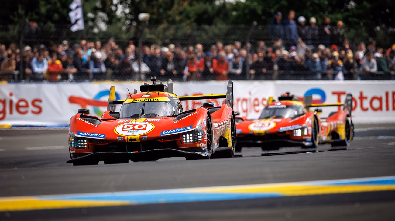 Ferrari leads 24 Hours of Le Mans after two hours