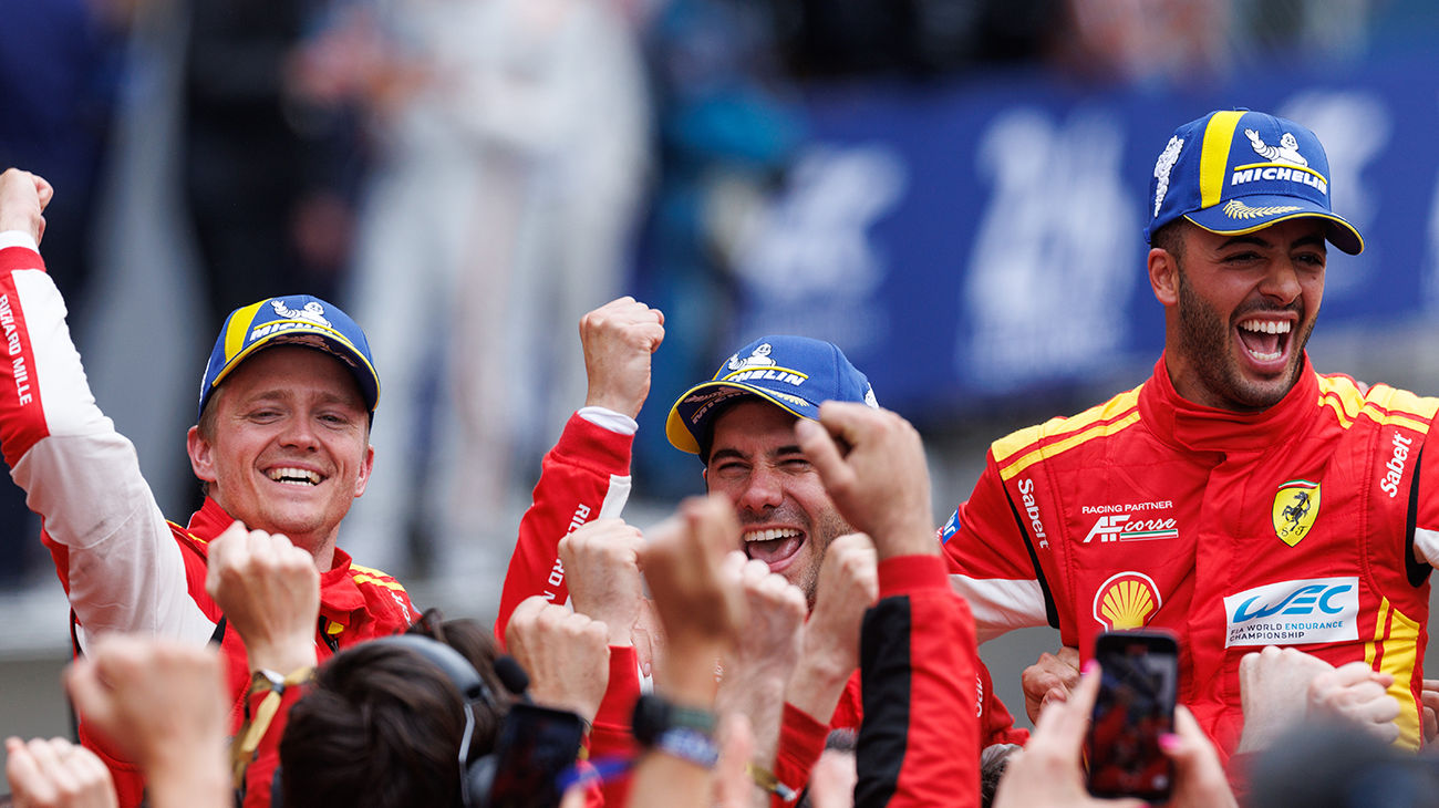 Comments from podium at 24 Hours of Le Mans