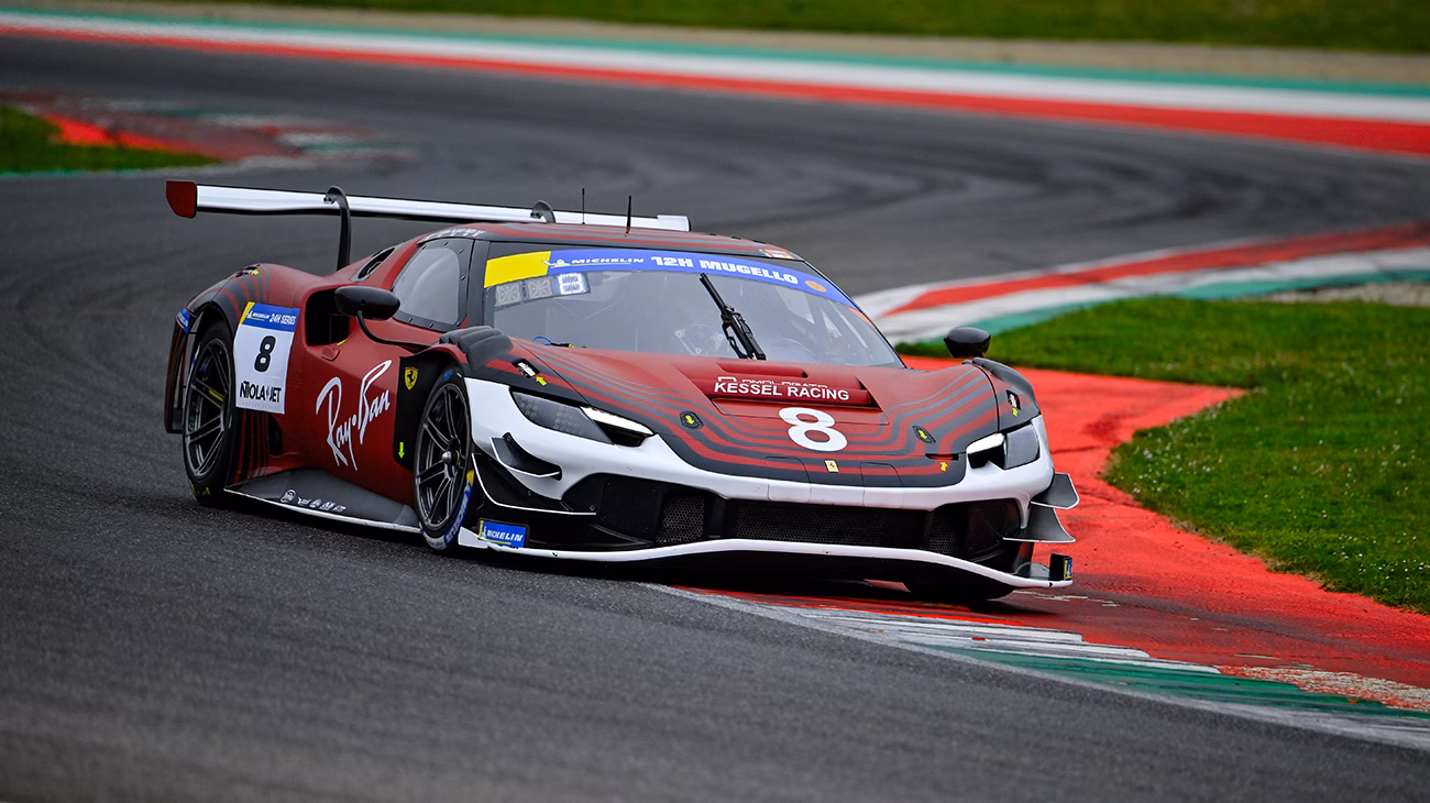 Following the two rounds of the Middle East Trophy last January in Dubai and Abu Dhabi, the 24H Series makes its European debut with the 12 Hours of Mugello, the first of five rounds on the 2025 calendar, which will feature five Maranello cars on the grid.
