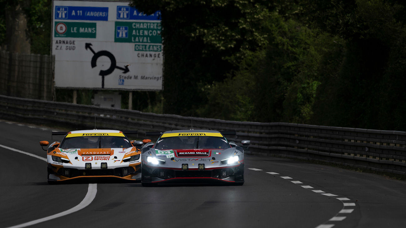 The 296 LMGT3s at the 24 Hours of Le Mans 2025