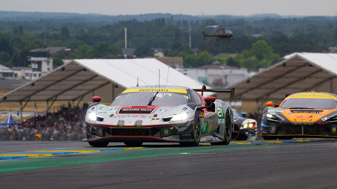 296 LMGT3 situation after two hours