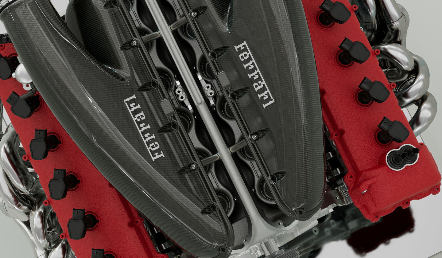 Authentic Spaced Engine – Collectibles: Ferrari Daytona SP3 – Ferrari.com