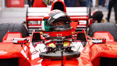 モナコでミハエル・シューマッハがタイトルを獲得した Ferrari F1-2000