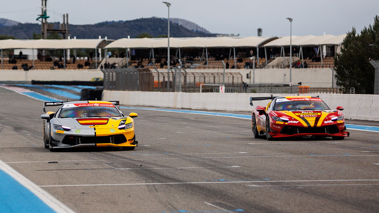 Paulet and Sandmann win first race at Le Castellet
