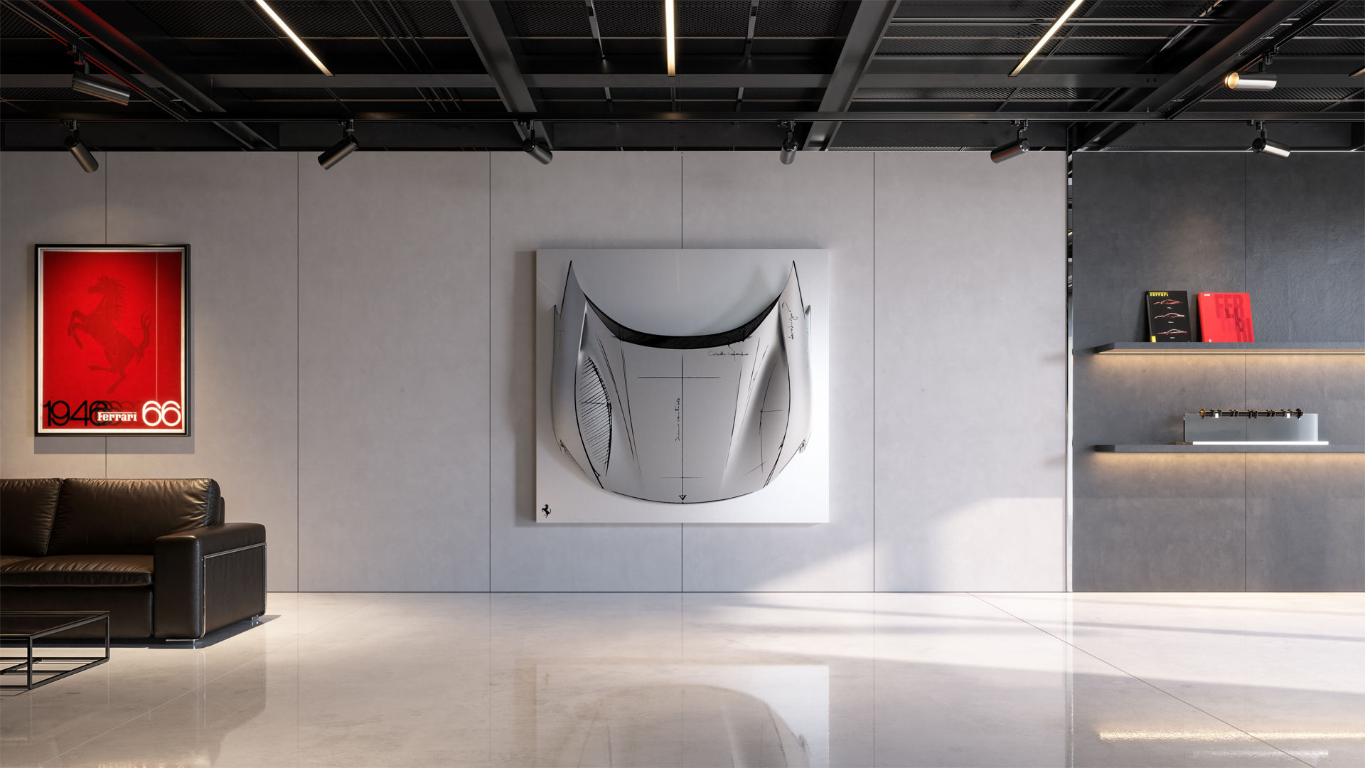Ferrari Sketch Body : l'art au cœur du design