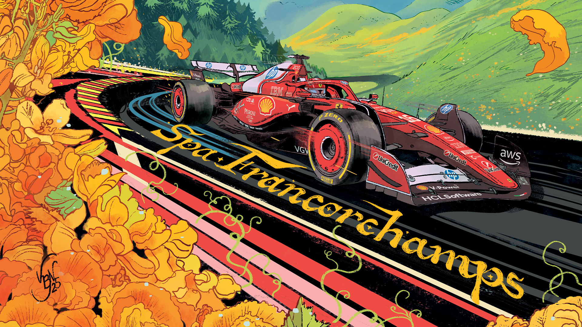 Belgian Grand Prix 2025 by Valentina “Banjo” Napolitano