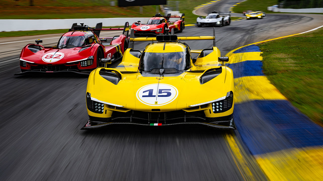 Ferrari puts on a show at Road Atlanta with corse clienti non ...