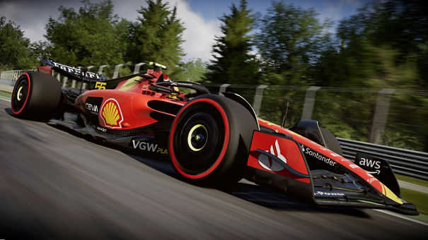 A special Ferrari livery for the Italian Grand Prix and so