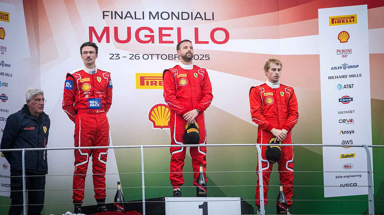 Race-1 winners’ comments at Mugello Ferrari Challenge Europe