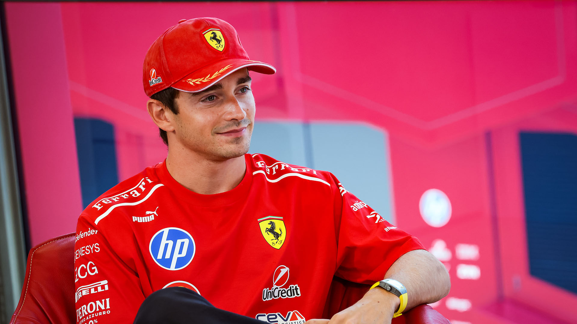 Leclerc Eyes Monza Victory With New Ferrari Engine Power